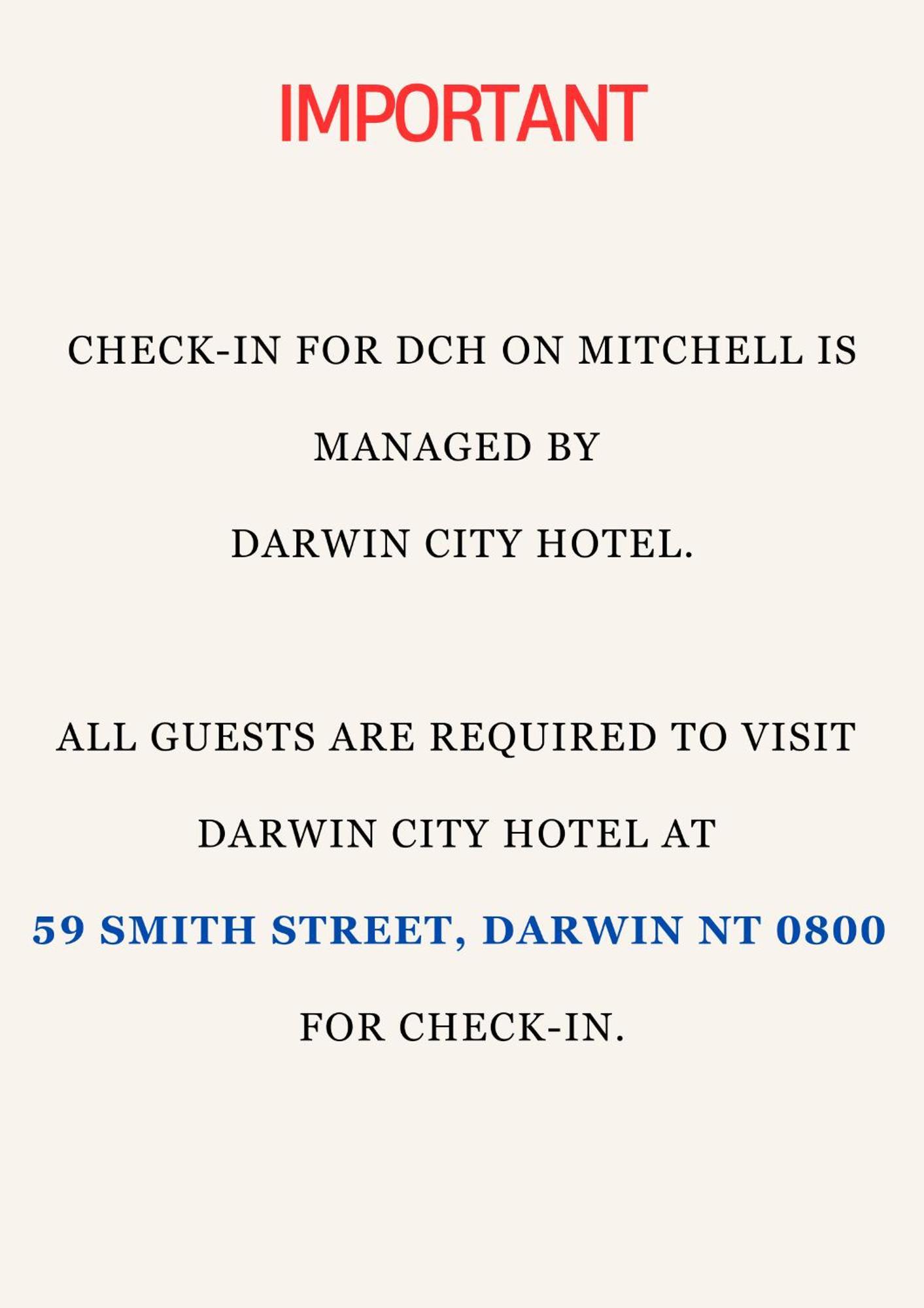 فندق Dch On Mitchell داروين المظهر الخارجي الصورة
